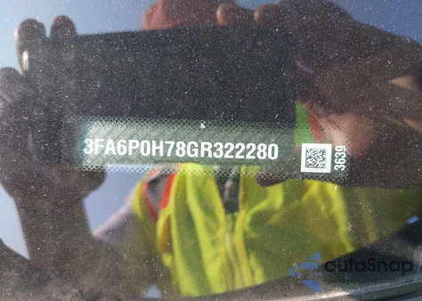 2016 Ford Fusion Se из США, поврежденный, VIN 3FA6P0H78GR322280